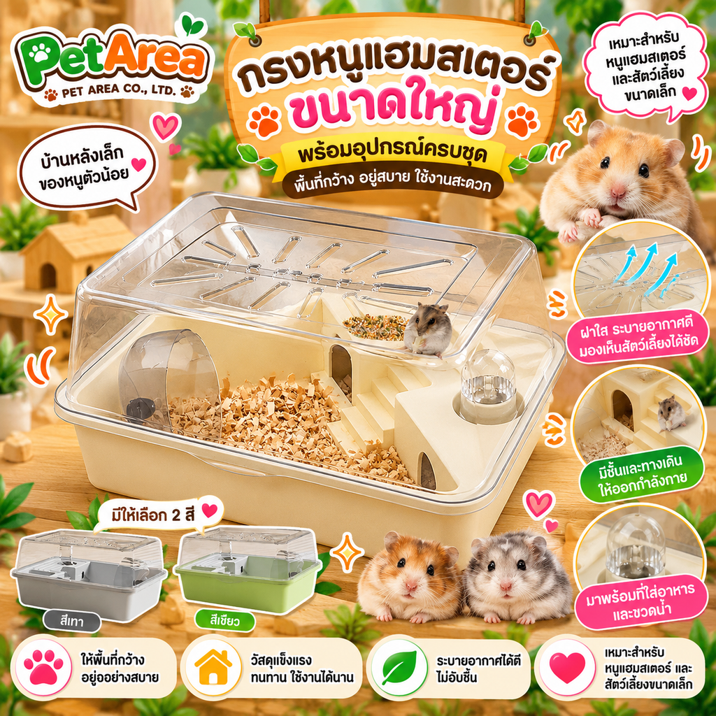 กรงหนูแฮมเตอร์